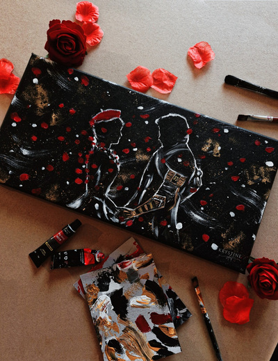 Gustave and Sophie - original painting