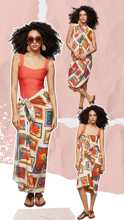 Printed Sarong - FINAL SALE