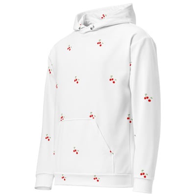 Cherries Everywhere Unisex Cotton Hoodie