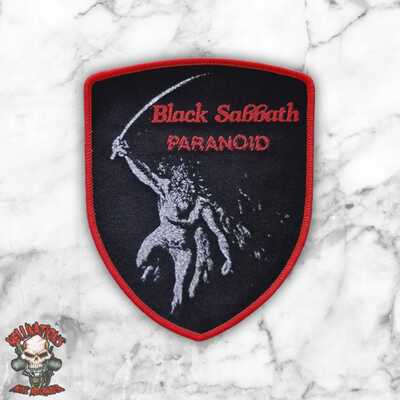 BLACK SABBATH Shield Woven Patches