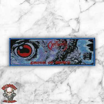 OBITUARY Stripe Woven Patches