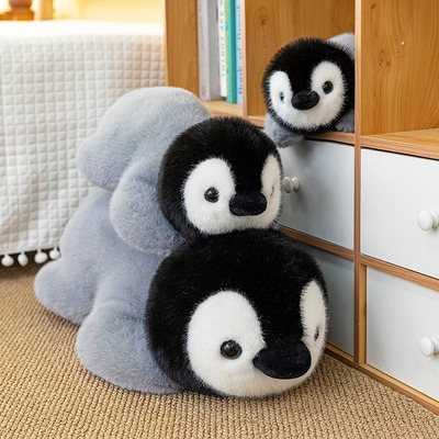 Laying Flat Penguin Plush Toy