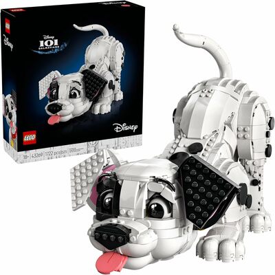 LEG Disney 101 Dalmatians Puppy Building Set for Adults - Collectible DIY Kit for Movie Fans