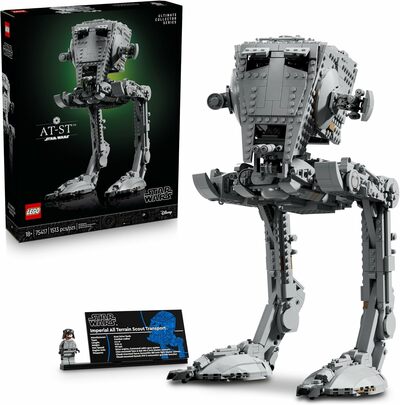 LEG Star Wars at-ST Walker Building Set - Adult Building Blocks for Fans