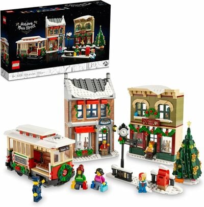 LEG Holiday Main Street Building Set 10308, for Adults and Family