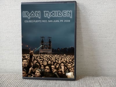IRON MAIDEN Coliseo De Puerto Rico, San Juan, PR 03.12.2008 DVD