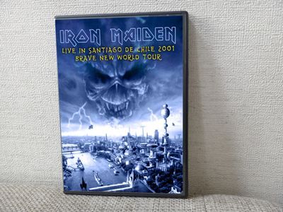 IRON MAIDEN Live In Santiago De Chile 2001 DVD
