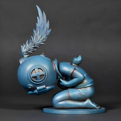 Bronze Sculpture by Sank Toys "The Void-Emptiness"