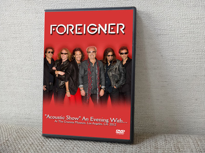 FOREIGNER Acoustic Show An Evening With...At The Grammy Museum, Los Angeles, CA 10.10.2012 DVD