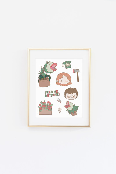 Little Shop of Horrors Bitty Cutie Print