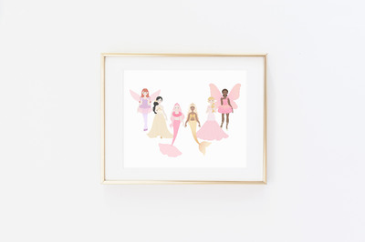 I Dream in Pink, Yellow, and Purple Print