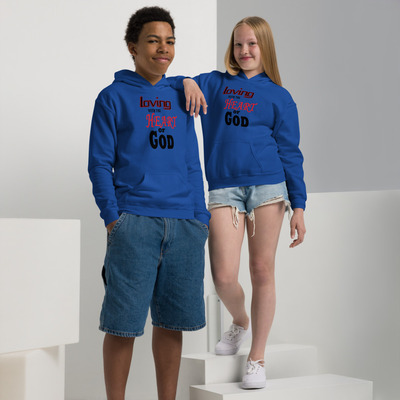 Heart of God Youth Heavy Blend Hoodie