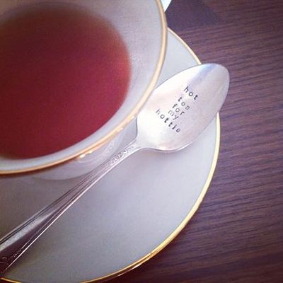 Hot Tea for My Hottie Spoon
