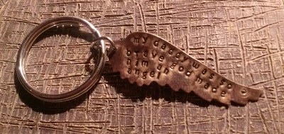 Angel Wing Keychain