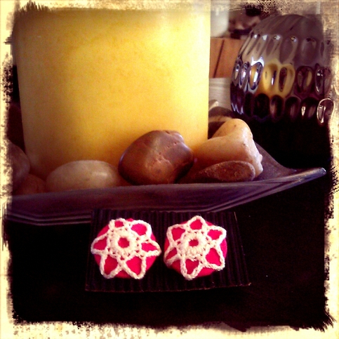 Walking on sunshine (Red) Earrings