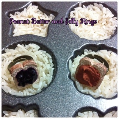 {ring} peanut butter and jelly