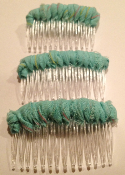 Seafoam Green Hair Combs