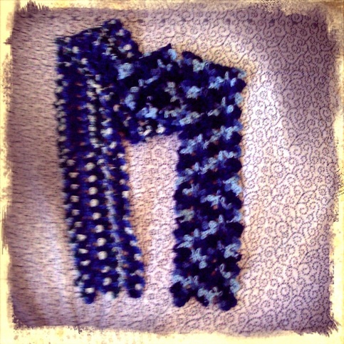 Shades of Blue Scarf