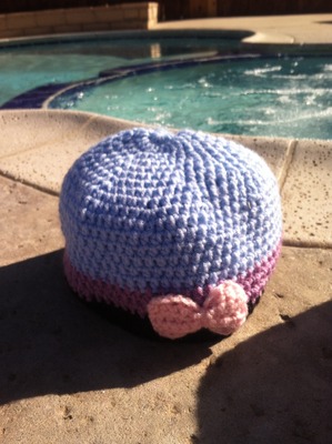 Eeyore inspired beanie