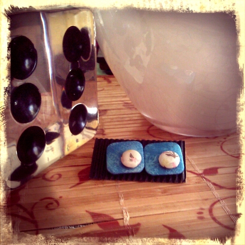 Dainty Blue earrings