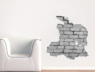 Effect Brick Wall Sticker for Housewares