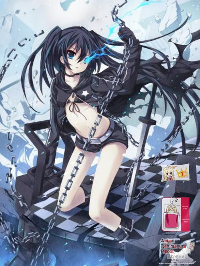 Brand New Black Rock Shooter Japanese Anime Bed Blanket 3