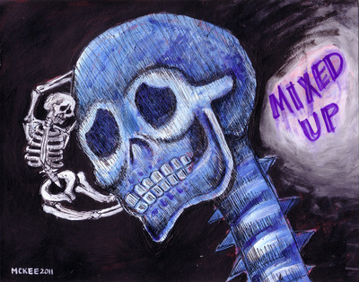 Marisol McKee Art - "Mixed Up No.3"