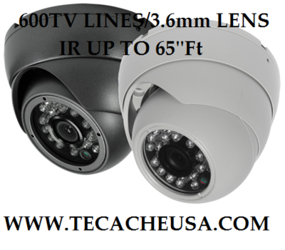 Infrared Camera 600TV Lines Vandal Proof