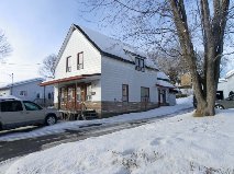 Duplex houses in a beautiful city of edmundston in new brunswick canada