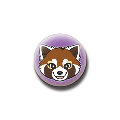 BUTTON / MAGNET : Red Panda