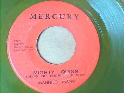 Mighty quinn/by request-edwun garvey-mannfred mann-mercury records-7"-vg