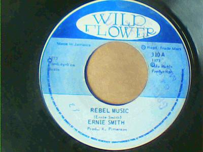 Rebel music/version-ernie smith-wild flower records-7"-vg