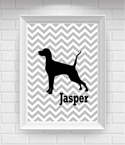11"x14" Personalized Dalmatian Pet Poster Print / Wall Art