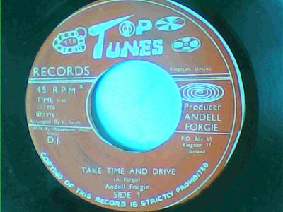 Take time and drive/part 2-andell forgie-top tunes records-7"-vg