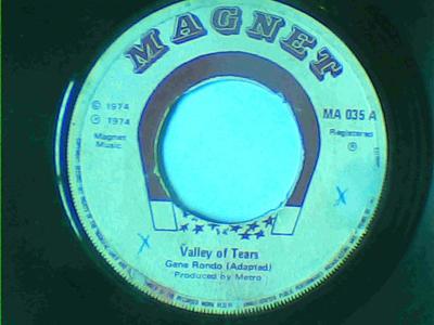 Valley of tears/he will break your heart-gene rondo-magnet records-7"-vg
