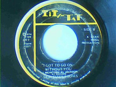 I got to go on without you/version-al brown-tit for tat records-7"-good