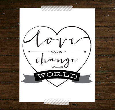 Love can change - Print