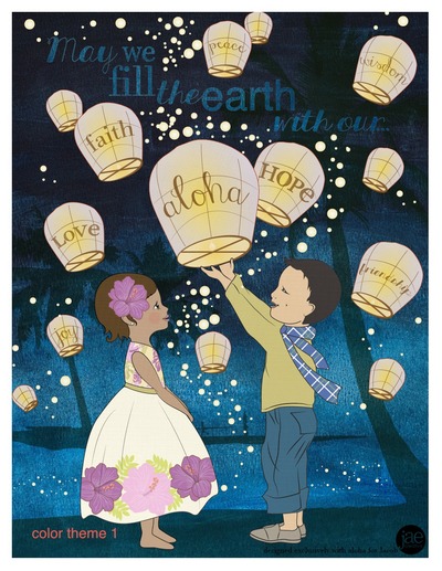 Aloha for Jacob - Print