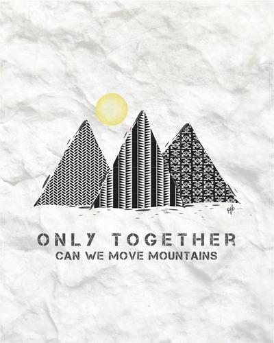 Move mountains - print