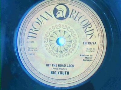 Hit the road jack/version-big youth-trojan records-7"-good