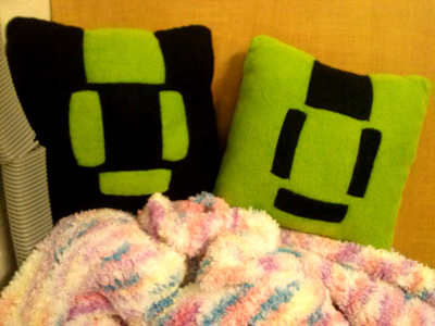 Noiz (dmmd) Cube Plush/Pillow