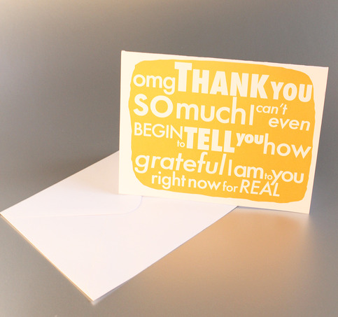 Thank You Card