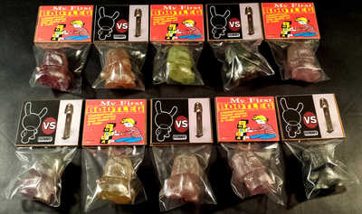 "MY FIRST BOOTLEG" RESIN DESIGNER TOY ART ACTION FIGURE