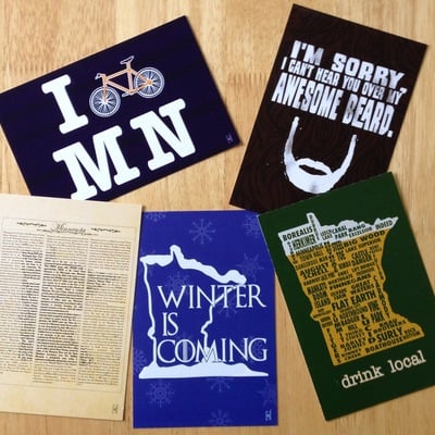 Minnesota postcards