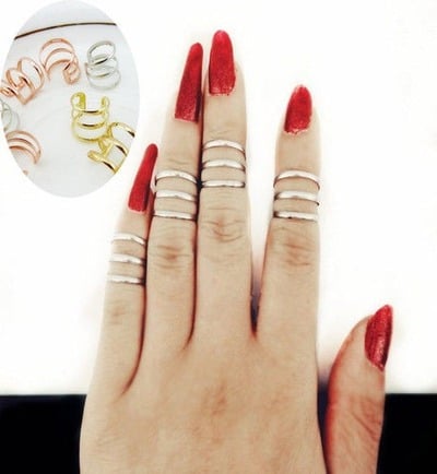 'Tre Band' Adjustable Ring
