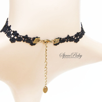 Vintage-style Rose Lace Necklace SP140565 - Thumbnail 3