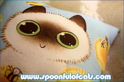 Dandelion Cat Pillowcase