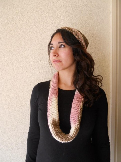 Neapolitan Scarf/Beanie Set