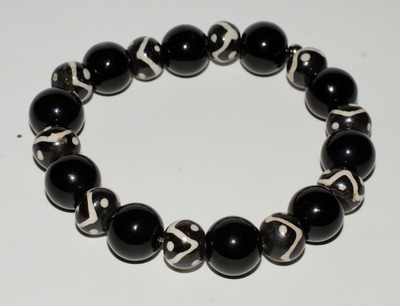 "Black & Tribal" Men's bracelet