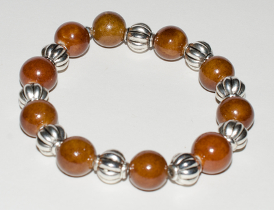 "Brown Round" bracelet